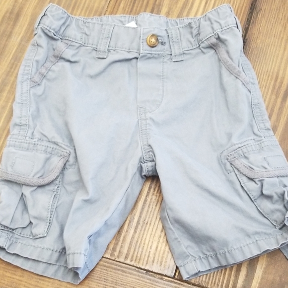 Carters 24 Month Grey Cargo Shorts Bundle - Picture 2 of 4